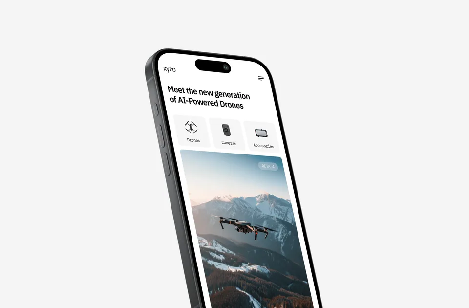 XYRO — AI-Powered Drones · #2